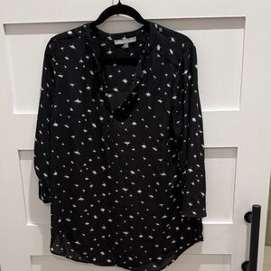 Daniel Rainn Black and White Blouse